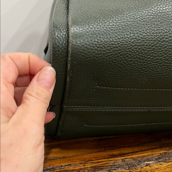 Kate Spade Dark Green Leather Shoulder Bag - Picture 11 of 17